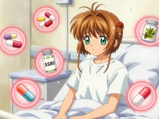 SSRI Antidepressants and Serotonin Syndrome Risk from Drug Interactions