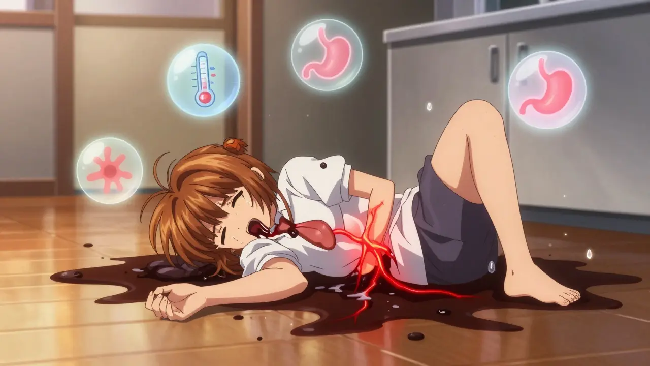 Upper GI Bleeding: Understanding Ulcers, Varices, and Immediate Stabilization