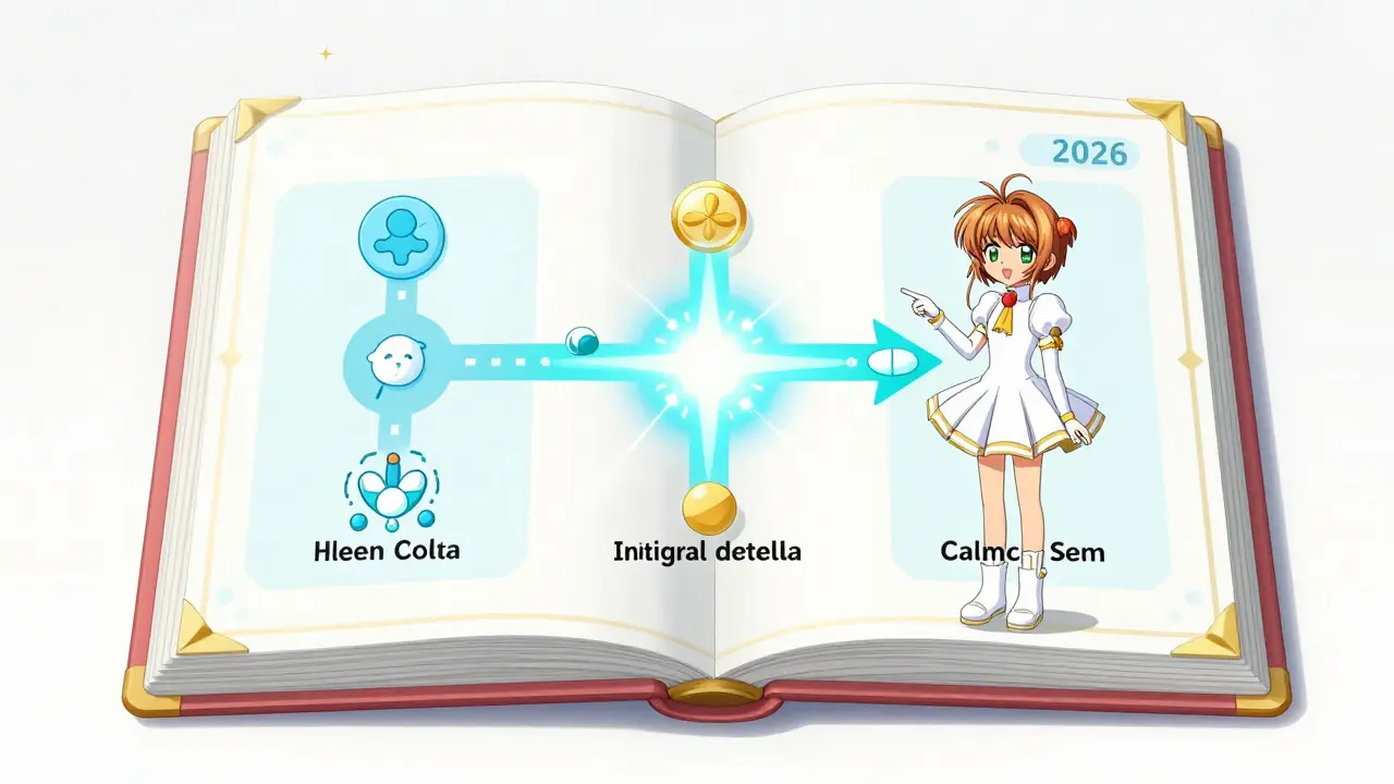 Anime character viewing a magical chart showing integrated deductible plans for 2026.